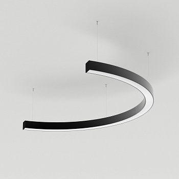 Arlight Светильник SP-LINE-HANG-ARC-C3535-D800-34W Day4000 (BLACK, 230V) ( Металл) 034015(1)