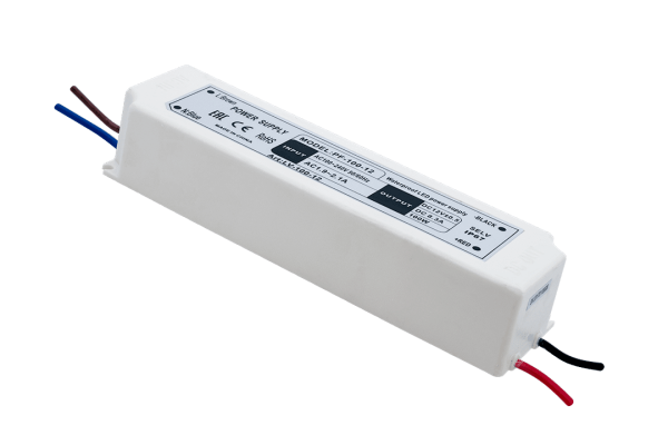 SWG Блок Питания для ленты IP 67 пластик 100 W, 12V LV-100-12