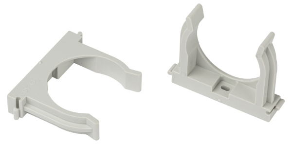 ЭРА Крепеж клипса для труб CLIP-50-G-MP прямой монтаж d 50мм серый 25шт