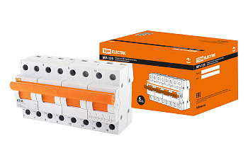 TDM Модульный переключатель трехпозиционный МП-125 4P 63А SQ0224-0049