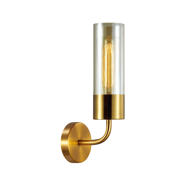 Odeon Light 4659/1W ODL20 573 золотой/прозрачный Бра E27 60W 220V STEPI Купить Odeon Light 4659/1W ODL20 573 золотой/прозрачный Бра E27 60W 220V STEPI