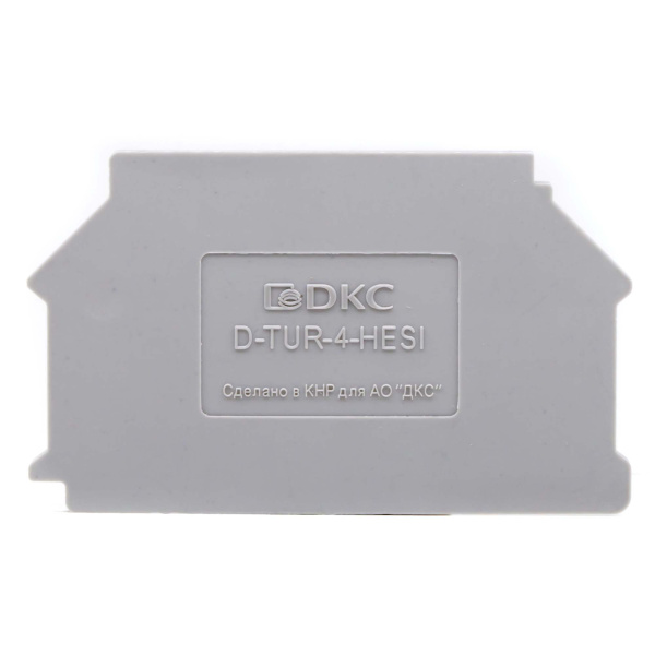 DKC Nuputuk Изолятор торцевой для клеммы TUR-4-HESI