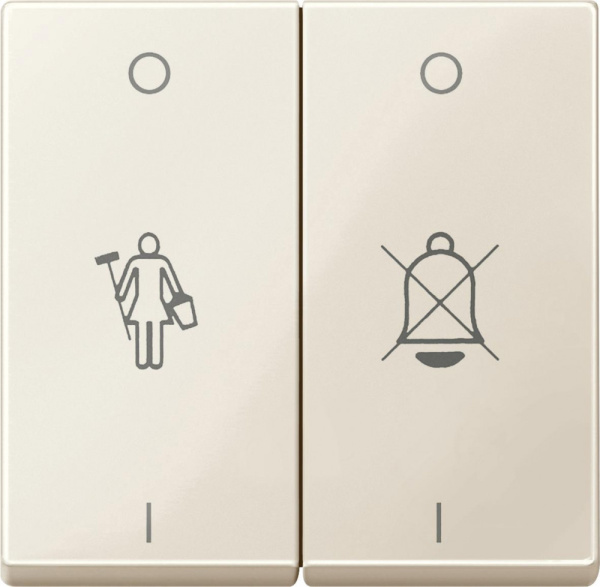 Купить SE Merten SM Беж Две клавиши с маркировкой «перечёркнутый звонок» и «горничная» (MTN432644)