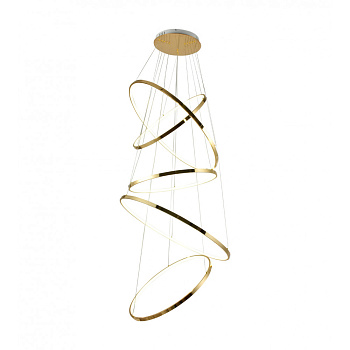 Kink Light 09475-5A,33 Подвес Амия золото d80 h250 Led 150W (3000-6000K)