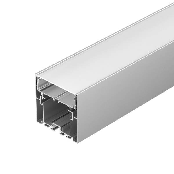 Arlight Профиль с экраном S2-LINE-7977-2500 ANOD+OPAL (Алюминий) 021174