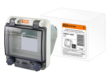 TDM Крышка защитная для выреза в шкафу пластик 4 модуля IP67 SQ0911-0001