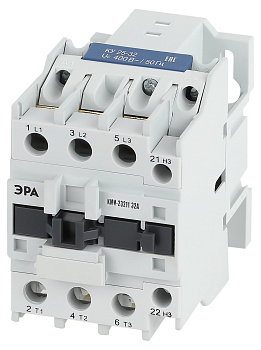 ЭРА Контактор PRO KKM21-032-400-01-E КМИ-23211 32А 400В/АС3 1НЗ