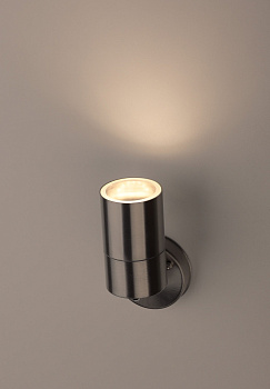 ЭРА WL14 Светильник Декоративная подсветка GU10 MAX35W IP54 хром