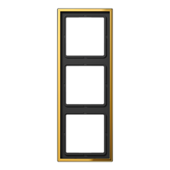 JUNG LS 990 Блеск золота Рамка 3-ая GO2983