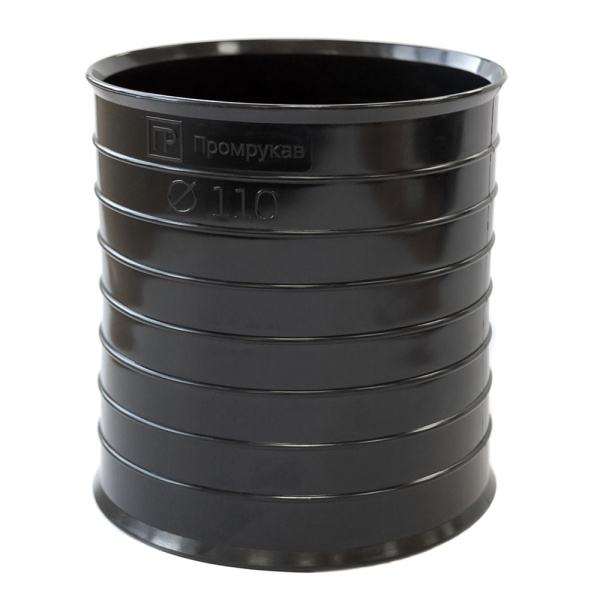 Промрукав Муфта соединительная для двустенных труб д110 (6шт/уп) PR13.0319