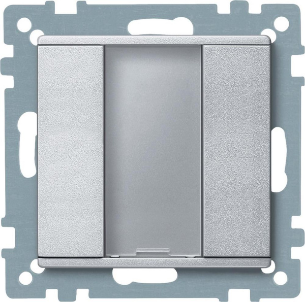 Купить SE Merten KNX SM Алюминий Сенсор 1-кнопочный Plus MTN627560