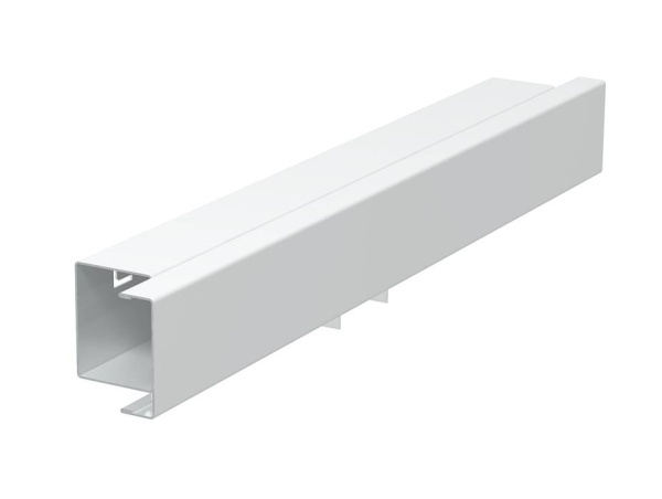 OBO Bettermann Т-образная секция с крышкой для кабель-канала LKM 40x40 мм, сталь белый 6249256