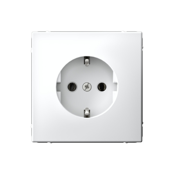 Systeme Electric ArtGallery Белый Розетка с заземлением, 16А, механизм