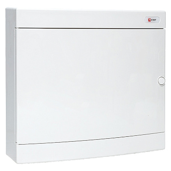 EKF Щит распределительный навесной "Unix" белая дверь 2х18 модулей IP40 EKF PROxima