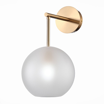 ST Luce SL1133.501.01 Бра Латунь/Белый E27 1*40W