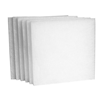 КЭАЗ Фильтры сменные для вентиляторов и вентиляционных решеток 205х205мм, 6 шт