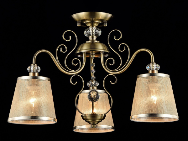 Купить Freya Classic Driana Бронза Антик Потолочный светильник E14 40W FR2405-PL-03-BZ