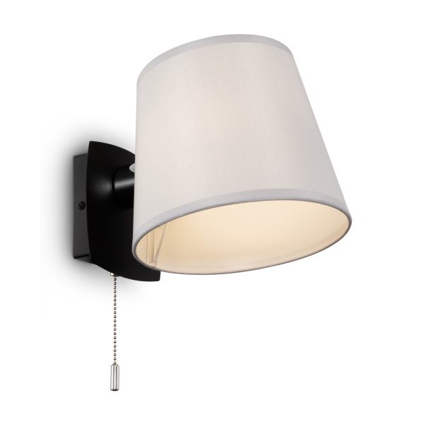 Купить Maytoni Modern Bergamo Черный и Хром Бра 1xE27 60W MOD617WL-01B