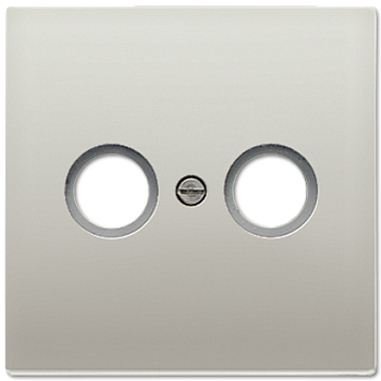 JUNG LS 990 Edelstahl Накладка TV-FM розетки ES2990TV