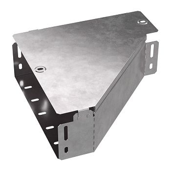 Промрукав Переходник левый с крышкой Стандарт 300х100х100 PR16.0501