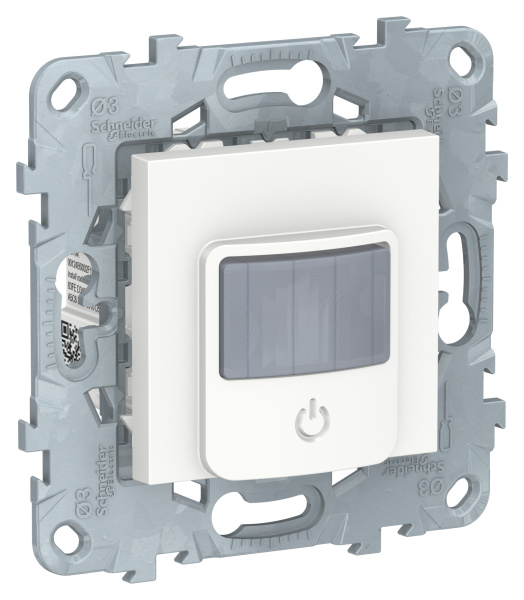 Купить SE Wiser Unica New Белый Датчик движения с выключателем, 10 А, 230 В NU552618