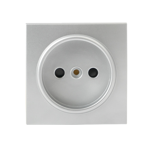 Купить EKF PROxima Валенсия лицевая панель розетки 1-местной б/з 10 А сталь с защ. штор.