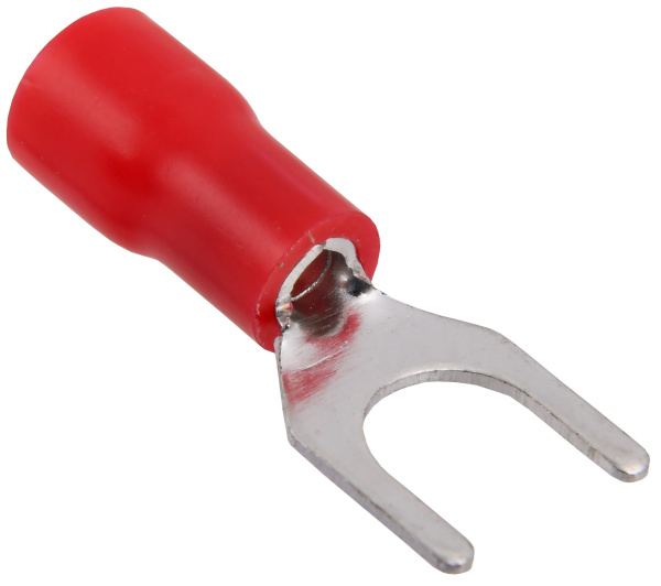 IEK Наконечник НВИ 1,25-5 вилка 0,5-1,5мм (100шт/упак) UNL10-D15-4-5-G