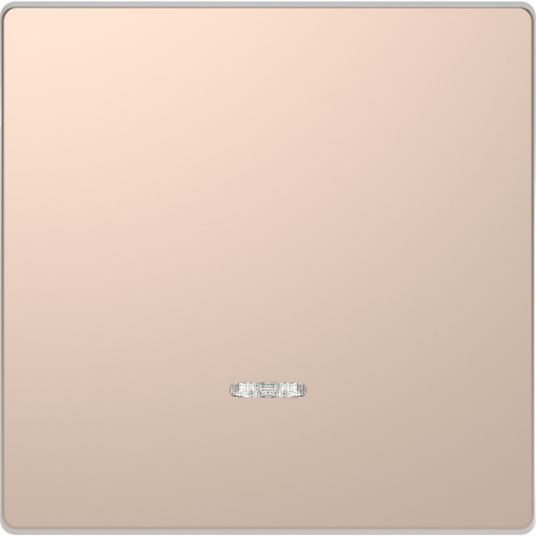 SE Merten D-Life Шампань Клавиша 1-ая с линзой для LED модуля MTN3320-6051