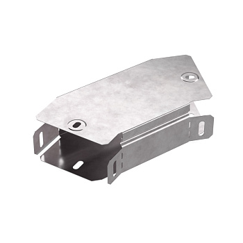 Промрукав Угол горизонтальный 45 градусов с крышкой Стандарт 100х50 PR16.0423