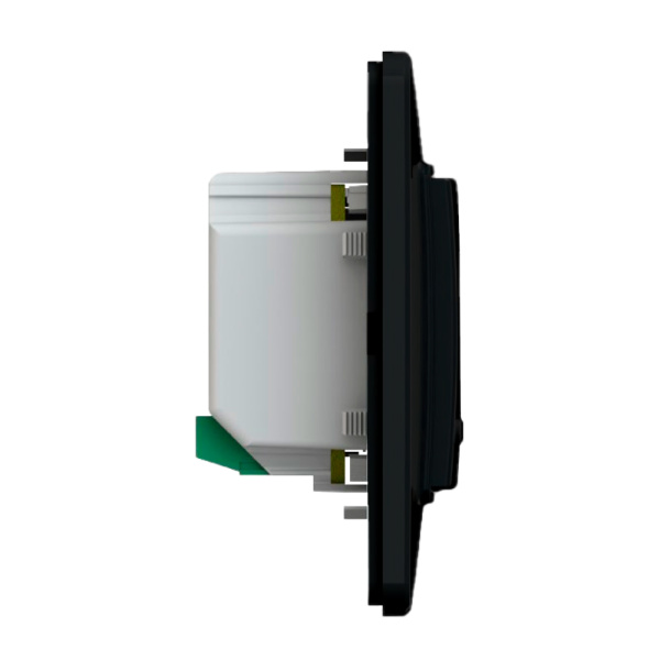 Купить Welrok pro bk Терморегулятор 16 А, 3000 ВА, пол 5..60 °С, возд. 5…35 °С