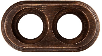 BIRONI Лизетта Бук Старое дерево Рамка 2-ая на бревно 220мм BFC22-620-17