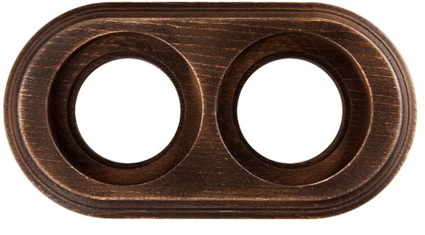 BIRONI Лизетта Бук Старое дерево Рамка 2-ая на бревно 220мм BFC22-620-17