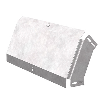 Промрукав Угол вертикальный внешний 45 градусов с крышкой Стандарт 500х80 PR16.0578