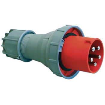 DKC Вилка кабельная IP67 125A 2P+E 230V