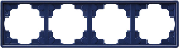 Gira S-Color Синий Рамка 4-ая 021446