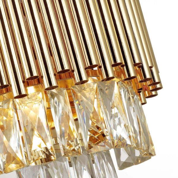 Купить Odeon Light 4120/2W HALL ODL21 369 золото/хрусталь Бра E14 2*40W PALLADA