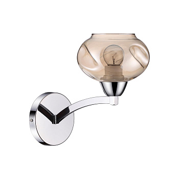 Lumion 4443/1W LN20 158 хром, стекло Бра E27 1*40W 220V GRETTA