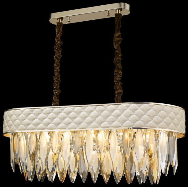 Wertmark WE143.14.303 Люстра подвесная Золото, Бежевый/Прозрачный, Дымчатый, Янтарный E14 14*40W