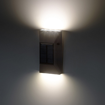 ЭРА ERAFS012-07 ЭРА Фасадная подсветка Эра на солнечной батарее, 6 LED, 13*7,3*3 см