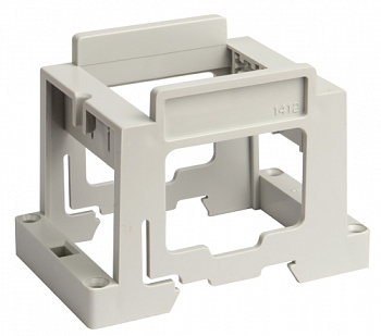 DKC Суппорт под розетку BRAVA на DIN рейку, цвет серый RAL 7035