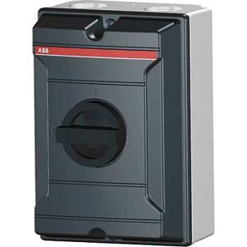 ABB KSE363 Выкл в боксе алюминий фронт упр 3р 63А KSE363 D/TPN 2CMA144581R1000