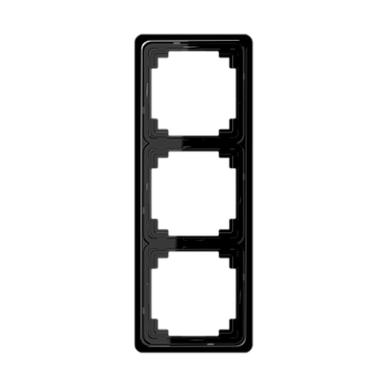 JUNG CD plus Черная Рамка 3-ая CDP583SW