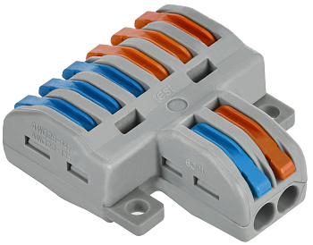 IEK Строительно-монтажная клемма СМК 222-4126 (4шт/упак)