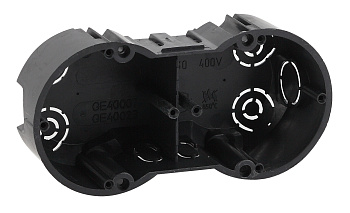 ЭРА Коробка установочная КУТ 2-х местная 141х70х45мм для твердых стен саморез. IP20 (100/1800)