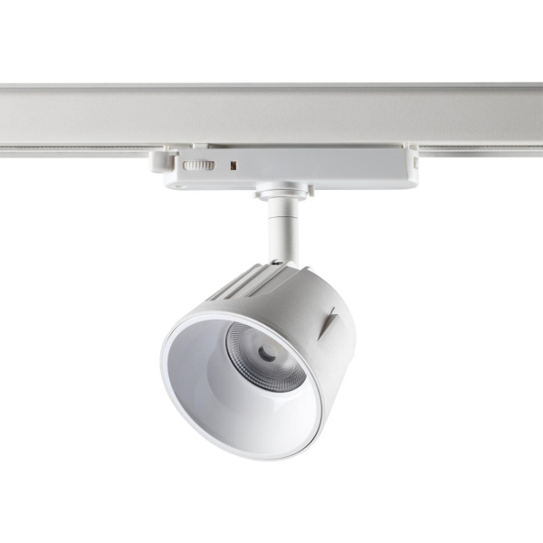 Novotech 358730 PORT NT21 098 белый Трехфазный трековый светодиодный светильник IP20 LED 4000K 20W 100-265V KNOF