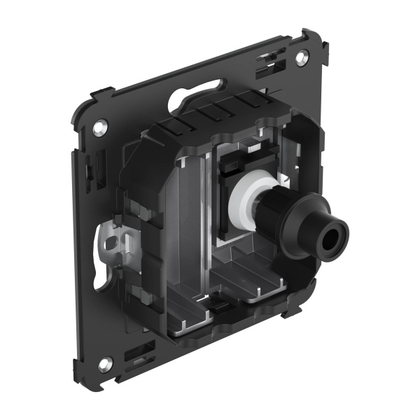 Купить DKC Розетка TV одиночная в стену, "Avanti", "Закаленная сталь"