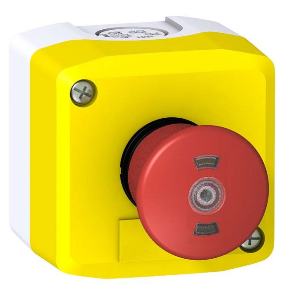 Купить SE Пост кнопочный аварийной остановки, красная кнопка XALFKT6442