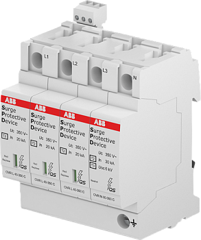 ABB УЗИП OVR T2 3N 80-440s P QS 2CTB815708R4900 ABB УЗИП OVR T2 3N 80-440s P QS 2CTB815708R4900