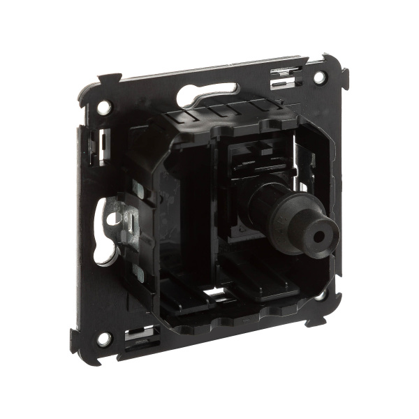 Купить DKC Розетка TV одиночная в стену, "Avanti", "Черный матовый"