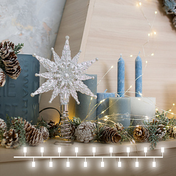 Eurosvet Гирлянда Нить 400-006 теплый белый 3м IP20 a056044